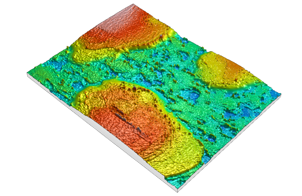 Topografia 3D di una superficie da industria automotive