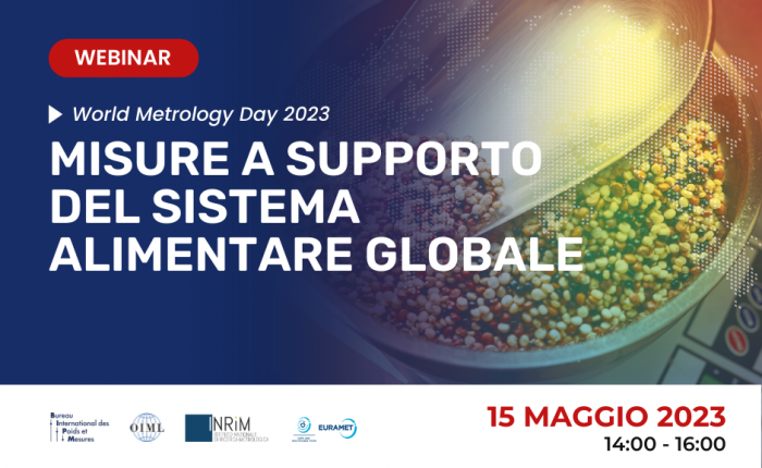 Banner evento Giornata Mondiale della Metrologia 2023