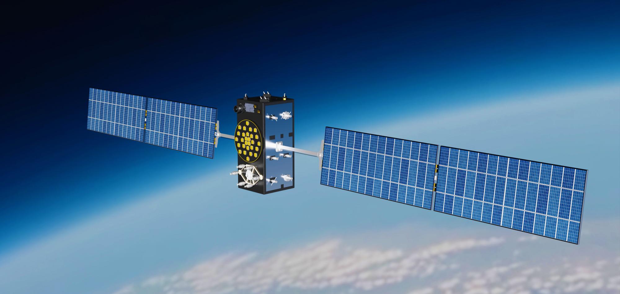 Satellite Galileo in orbita
